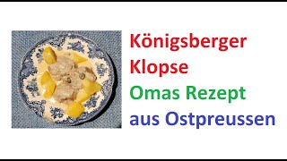 Königsberger Klopse [upl. by Rockwood]