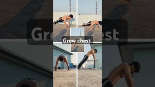 Chest workout home 🔥 shorts workout motivation [upl. by Fleur]