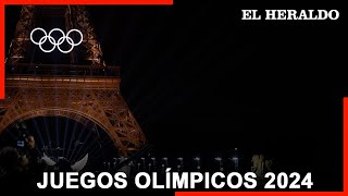 París inauguró los Juegos Olímpicos 2024 con una ceremonia inédita en el río Sena [upl. by Ulah628]