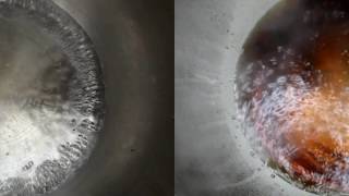 Boiling Zevia Cola VS Boiling Diet Coke [upl. by Yreffoeg]