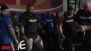 Hafthor Björnssons 501kg1104lbs World Record Deadlift Attempt  Arnold Classic 2019 [upl. by Stearns480]