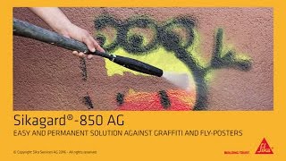 Sikagard 850 Anti Graffiti [upl. by Anivlis]