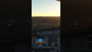 Sunrise into Frankfurt aviation flightsim vatsim gaming pcgaming msfs2020 vatsim flying [upl. by Bax]