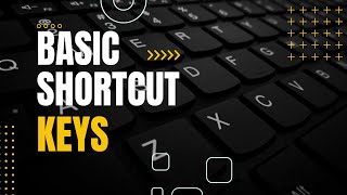 Basic shortcut keys that you should know [upl. by Eisteb]