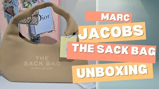 MARC JACOBS UNBOXING THE SACK BAG FALL UNBOXING PART 3 Moknowsbeauty [upl. by Younglove]