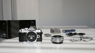 Unboxing Olympus EM10 Mark III [upl. by Bjork]