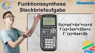 Funktionssynthese  Steckbriefaufgabe  Oberstufe ★ Übung 1 [upl. by Eimile]