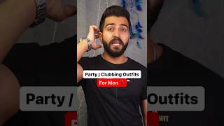 PartyClubbing Outfits For Men  shorts mensfashion trending [upl. by Squier]