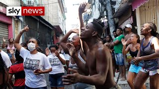 Deadly gang violence in Rio de Janeiro [upl. by Henrie138]