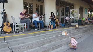 Cajun music at Minnehaha park Cajun Crawfish Hotdish Band [upl. by Nairahcaz]