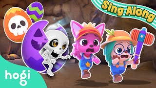 Old MacDonald Had Spooky Eggs｜Halloween Songs 🎃｜Hogi Halloween｜Hogi Pinkfong [upl. by Sabec]