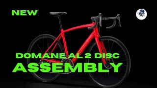 Trek Domane AL 2 Disc Gen 3 assembly [upl. by Eirrem]