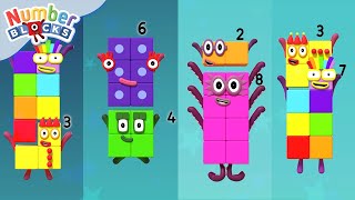 Así es el mundo de los Números  Matemáticas para niños 12345  Numberblocks en español [upl. by Jenica]