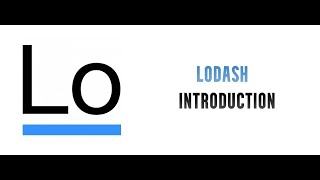 Lodash Tutorials in Hindi 01  Introduction [upl. by Howlond]