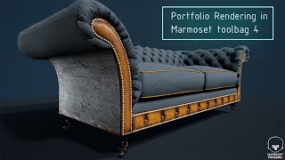 Marmoset toolbag 4 tutorial  Marmoset toolbag turntable  Portfolio tutorial  Project file free [upl. by Lorne]