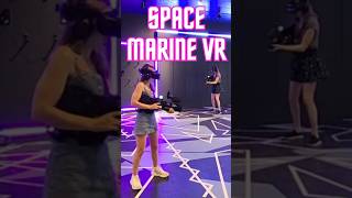 Space Marine in VR is PURE Epicness Zero Latency Tampa [upl. by Milurd901]