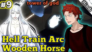 GAME FOR HELL TICKET  HELL TRAIN ARC S6 EP 9 towerofgod HOAQUIN BAM ANIMEINHINDI helltrainarc [upl. by Saraann]