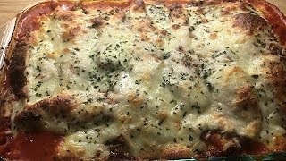 How To Make Chicken Parmesan Lasagna [upl. by Haveman]