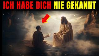 📜 WAS BEDEUTET JESUS ​​MIT „ICH HABE DICH NIE GEKANNT“ [upl. by Nomde]