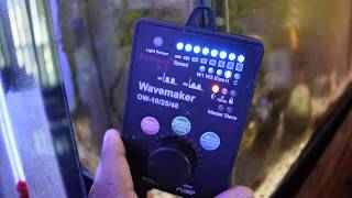 Jebao OW25 Wavemaker Pump Review and Demo [upl. by Yla]