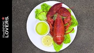 How To Eat Lobster  Fine Dining Lovers by SPellegrino amp Acqua Panna [upl. by Rexfourd]