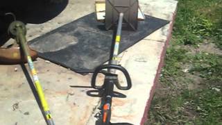 STIHL KM130R KombiMotor wattachments for GARDEN amp LAWN PLEASE SUBSCRIBE [upl. by Finley]