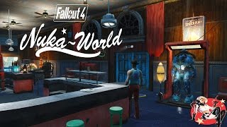 NukaWorld Quantum Power Armor and Fizztop Settlement Fallout 4 [upl. by Noyr]