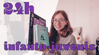 Reading Vlog 24 horas a ler infantojuvenis [upl. by Juliann]