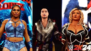 WWE 2K24 NXT New Possible New Additions amp Updated Superstars Concept ft Elektra Nikkita amp More [upl. by Ahearn819]