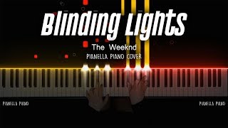 The Weeknd  Blinding Lights  Piano Cover by Pianella Piano [upl. by Gaye357]