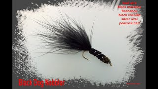 FLY TYING THE BLACK DOG NOBBLER WITH RYAN HOUSTON [upl. by Enimajneb]