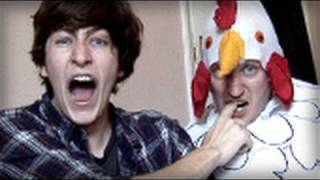 Chicken bit my finger  again  Charlie Bit My Finger Parody [upl. by Hadria666]