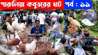 লোটন কবুতরের সেরা বাজি আজকের হাটে  kobutor hat 2024  pigeon market in bangladesh  loton kobutor [upl. by Aigil]