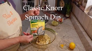 Knorr Spinach Dip  Classic [upl. by Sixele241]