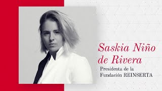 Saskia Niño de Rivera cofundadora de la organización Reinserta [upl. by Moyra]