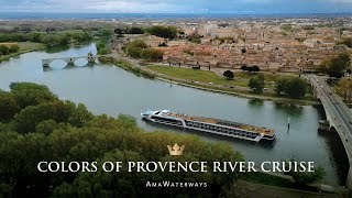 AmaWaterways’ Rhone River Cruises through Provence France [upl. by Arahahs]