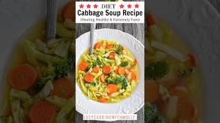 Diet Cabbage Soup RecipeV✅ httpswwweasycookingwithmollycom202401dietcabbagesouprecipe [upl. by Bent]