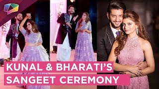 Kunal Jaisingh And Bharati’s Glamorous Sangeet Bash  India Forums [upl. by Neirod]