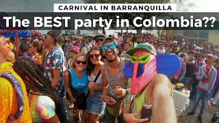 Carnival in Barranquilla The BEST Party in Colombia [upl. by Attalie]