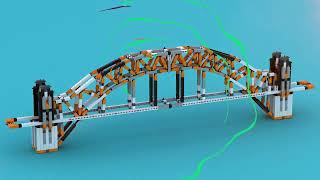 Engino  Discovering STEM  Architecture Set  Eiffel Tower and Sydney Harbour Bridge [upl. by Dorraj]