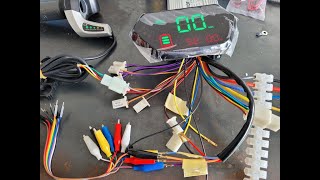 How to Wire in a VEVOR 48V 2000W Motor Controller and Brushless DC Motor [upl. by Nuahs]