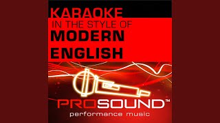 I Melt With You Karaoke Instrumental Track In the style of Modern English [upl. by Funch]