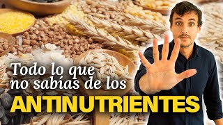 ¿Que son los ANTINUTRIENTES ⚠️ Alimentos dónde se encuentran y cómo afectan a tu digestión [upl. by Rebecca]