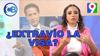 Perla Abreu indica qué hacer en caso de extraviar la visa  Con los Famosos [upl. by Britte]