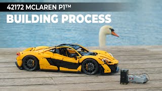 LEGO® Technic 42172 McLaren P1™ Motorized with BuWizz  Building Process 13 [upl. by Kroo497]