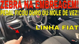 PEDAL DE EMBREAGEM FICOU DURO PESADO OU MOLE LEVE FIAT ARGO CRONOS PALIO UNO SIENATODOS OS MOTORES [upl. by Dez313]