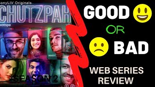 Chutzpah Review  Chutzpah Web Series Review  Sony Liv  Varun Sharma  Manjot Singh  Tanya [upl. by Packer162]