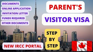 How to apply Canada Visitor Visa for Parents  Visitor Visa Canada  Step by Step Process 2023 [upl. by Attikram176]