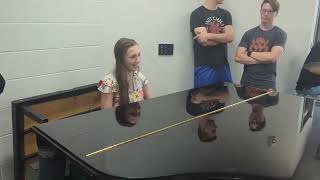 choral conducting amp pianoing  942024  DylanVlogs2003 [upl. by Hamlen]