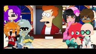 Past Futurama React To The FutureWIP11Bender AngstFrenderMy AUFuturama [upl. by Nohsyar]